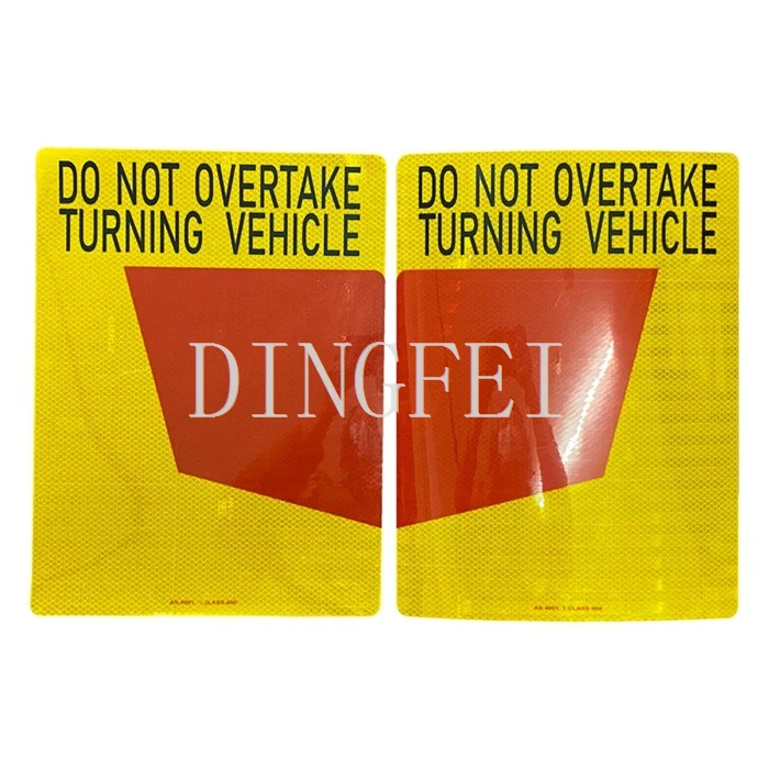 Rear Marking Sticker